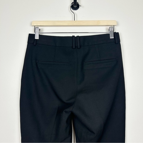 Aritzia Babaton Classic Trouser Mid-Rise Cropped Pants Slim Ankle Black 6 - Picture 2 of 6